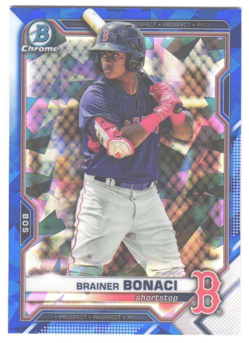 2021 Bowman Draft Sapphire Edition Brainer Bonaci #BDC-54