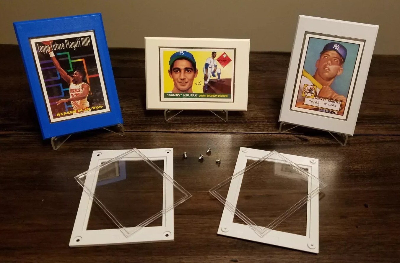 100 PCS DYNAPAC SCREWDOWN CARD HOLDERS**THE ULTIMATE IN CARD