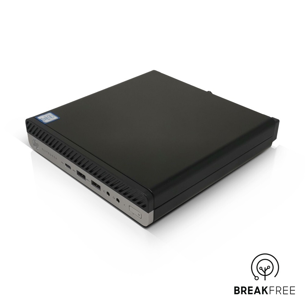 HP EliteDesk 800 G5 Mini PC i5 9500T 3.7GHz 16GB RAM 256GB SSD 4K
