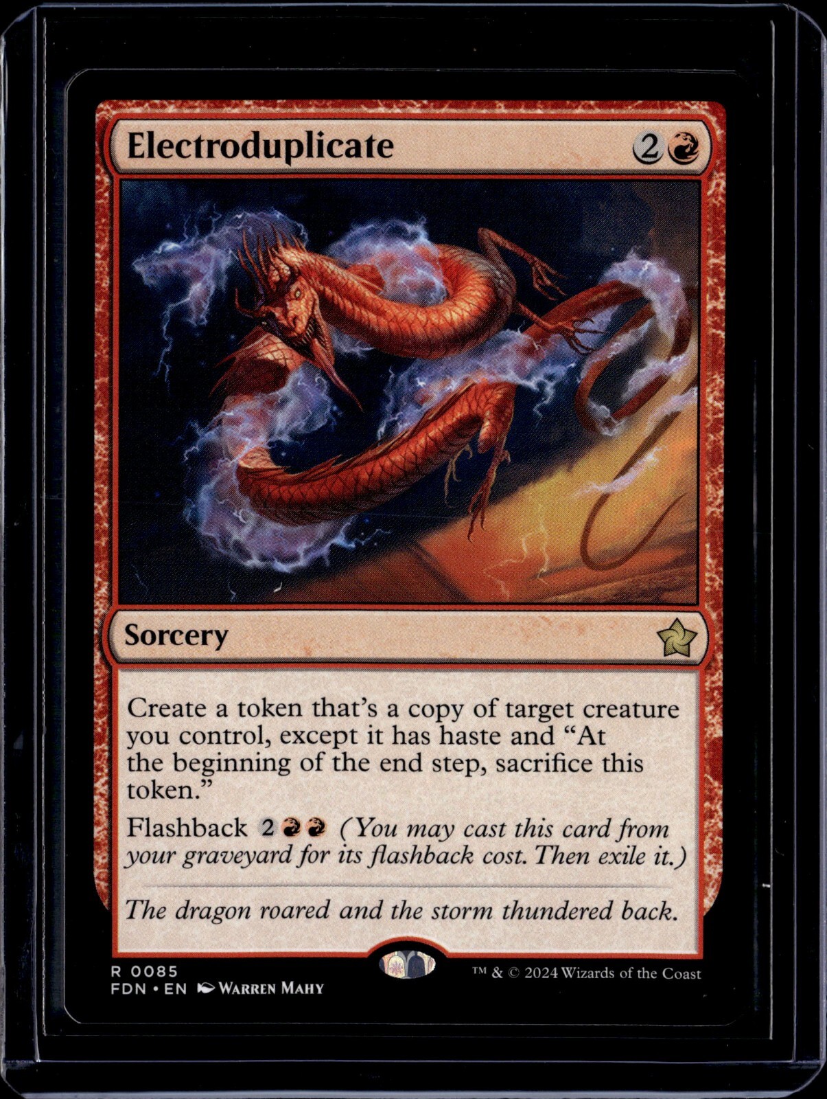 Electroduplicate - 85 - FDN - NM - MTG Magic the Gathering