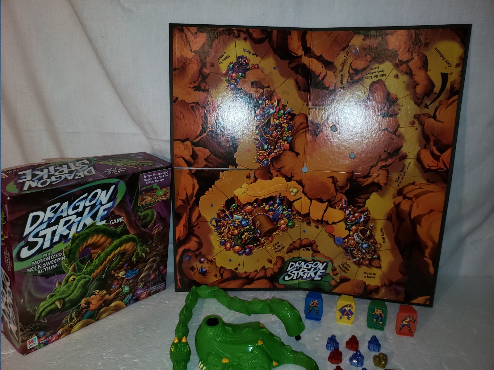 Dragon Strike Board Game PARTS ONLY! The Dragon DOES NOT WORK | eBay