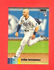 Mike Brosseau ~ 2020 Topps Stadium Club ~ Rookie Black Foil #80
