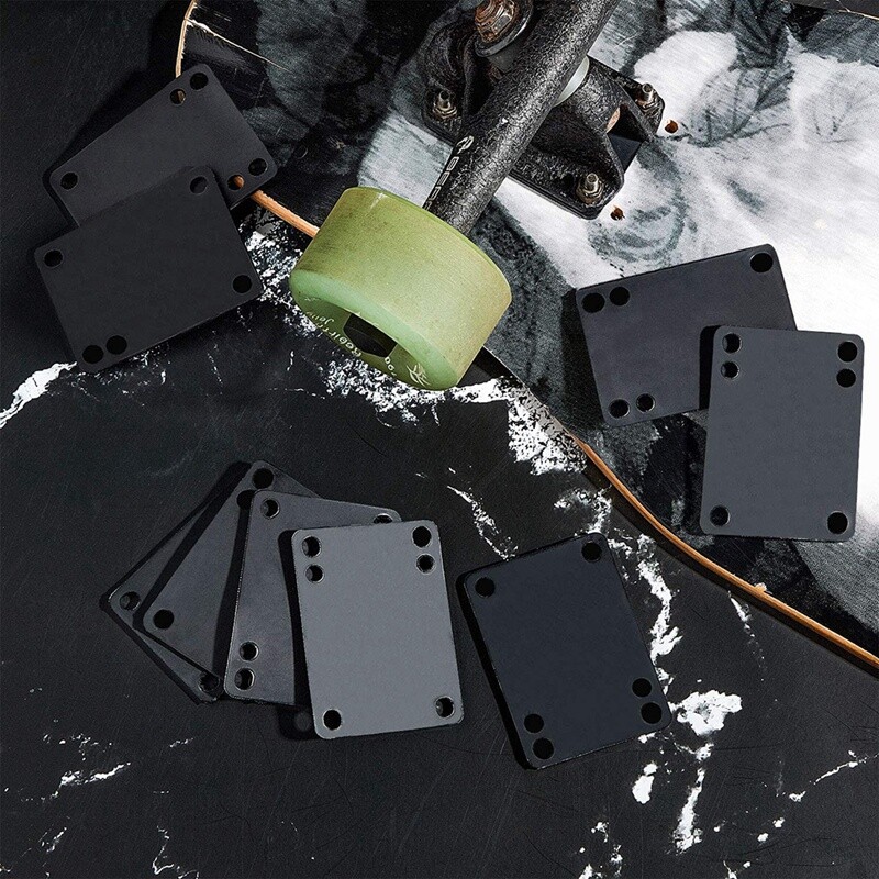 10 StüCk 3 Mm Skateboard Riser Shock Pads Longboard Rise Pads