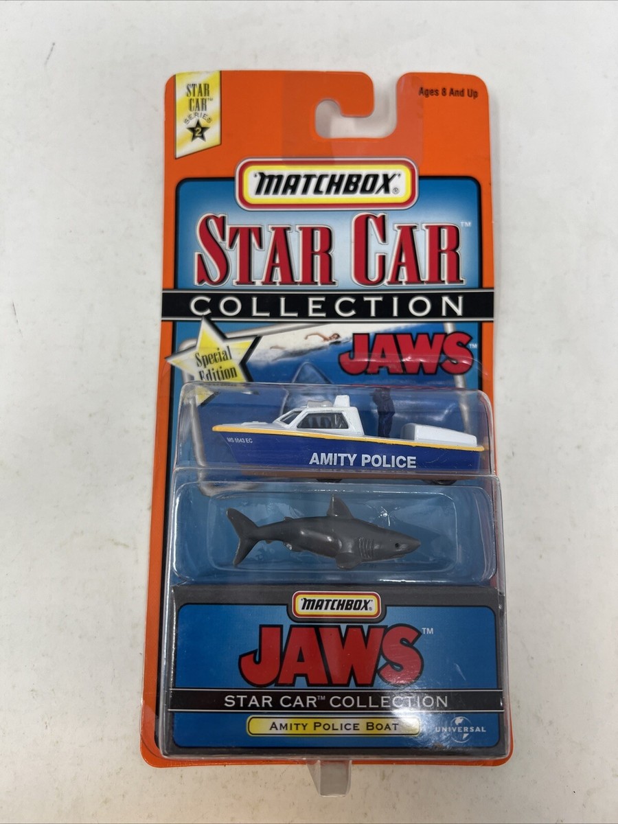 ミニカー Matchbox StarCar Jaws SpecialEdition Jaws Special-edition Matchbox Starcar Police Speed Boat W