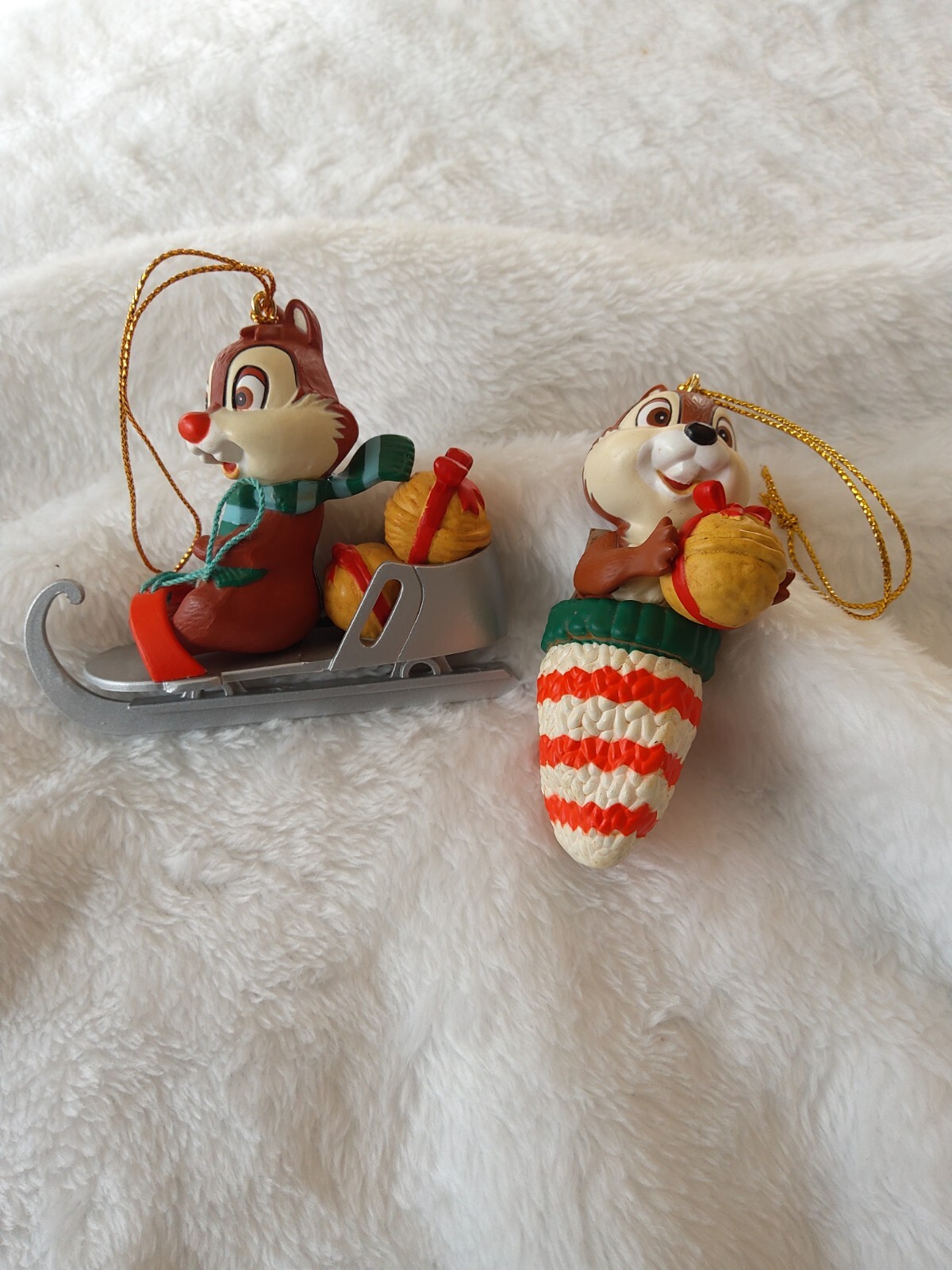 Vintage Grolier Disney Christmas Ornaments, Lot Of 9 Beautiful