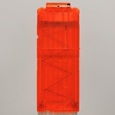 Nerf N-Strike Elite - 12 Round - Dart Ammo Clip Magazine Orange - Excellent
