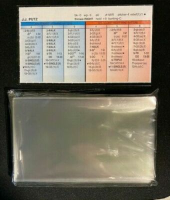100 Strat-O-Matic Basebal Individual Card Sleeves | eBay 100 Strat-O-Matic Basebal Individual Card Sleeves | eBay