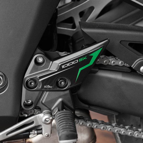 3D Aufkleber Motorrad Fersenschutz Kompatibel Mit Kawasaki Ninja 1000 Sx 2024-image