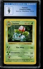 CGC 9 Mint Pokemon Ivysaur Base Set Shadowless 30/102 1999