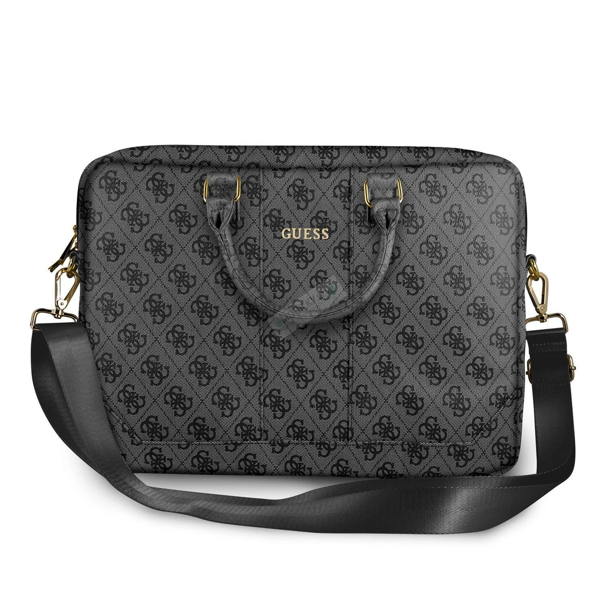 Genuine Guess 4G Up Town Computer Bag 15 Black for laptop 3700740396612 |  eBay