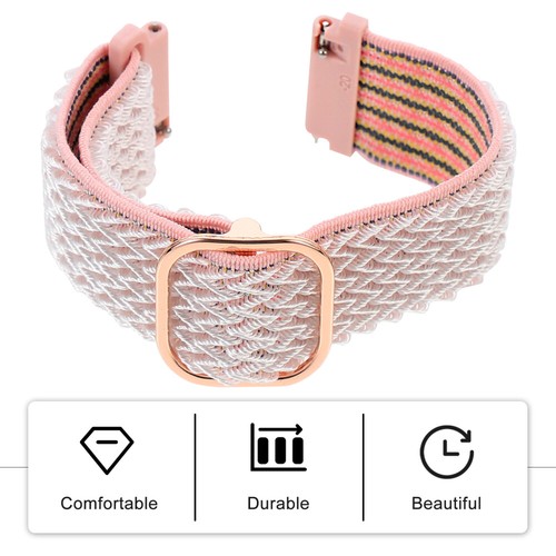 Cinturino Ondulato Fibbia Paracadute Regolabile Cinturino Orologio Nylon - Foto 12 di 12