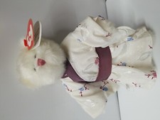 Vintage Ty Attic Treasures Suki the Bear in Kimono Excellent Tags and protector