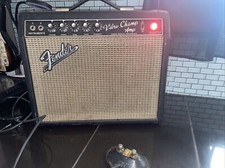 Vintage Fender Vibro Champ Blackface Tubes Guitar Amplifier video test link