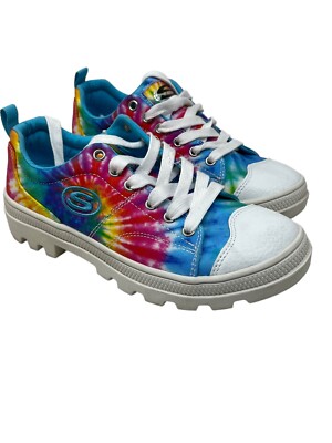 Skechers Roadies Berkeley Blocks 155092 Women's Tie Dye Sneakers