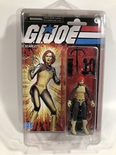 2020 HASBRO RETRO GI JOE SCARLETT 3 3 4    FIGURE NEW RARE