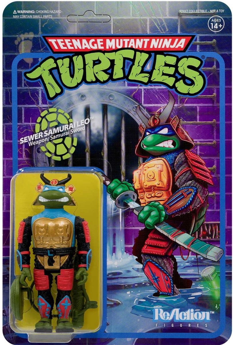 Teenage Mutant Ninja Turtles Samurai Leonardo TMNT Wave 3 Figure