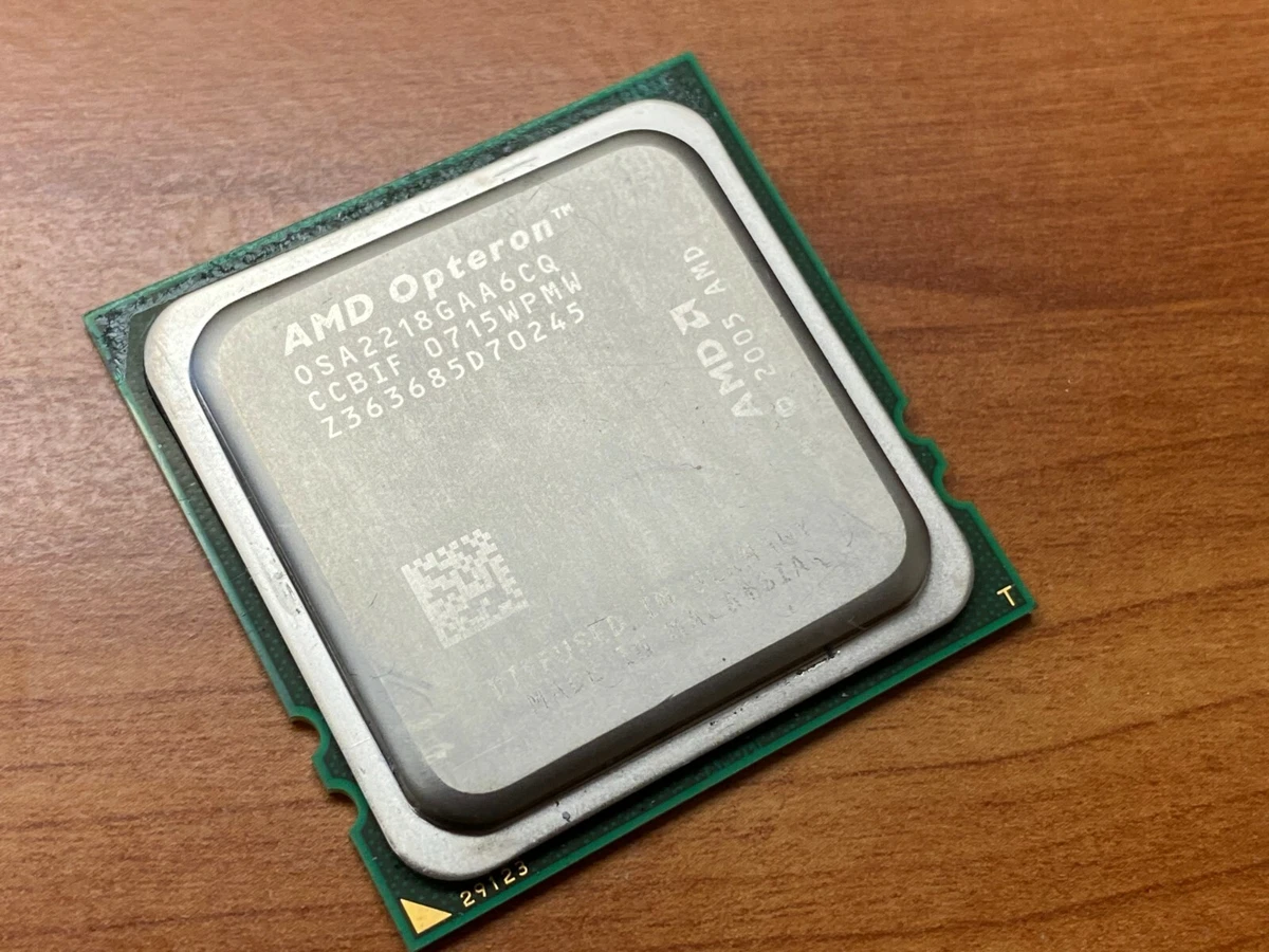 LOT OF 4 AMD Opteron 2218 Dual Core CPU Processor 2.6GHz 2MB OSA2218GAA6CQ
