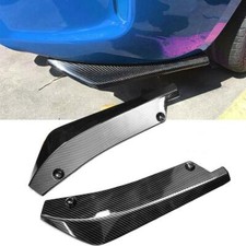 2pcs Carbon Fiber Rear Bumper