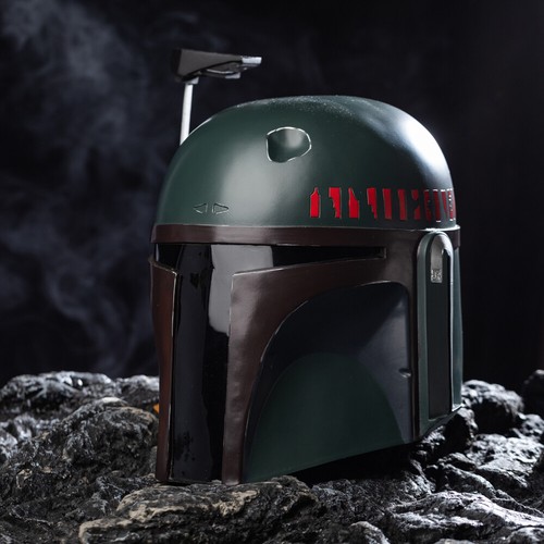 Xcoser 1:1 SW Re-Armored Boba Fett Helmet Cosplay Props Resin Replica Xmas Gift - Foto 1 di 9