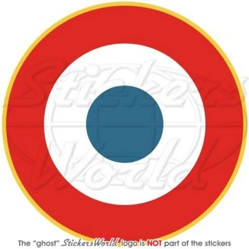 FRANCE Français Armée de l'Air Avion Cocarde 100mm Autocollant
