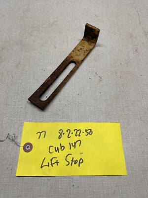 Cub cadet 127 Tractor Lift Stop