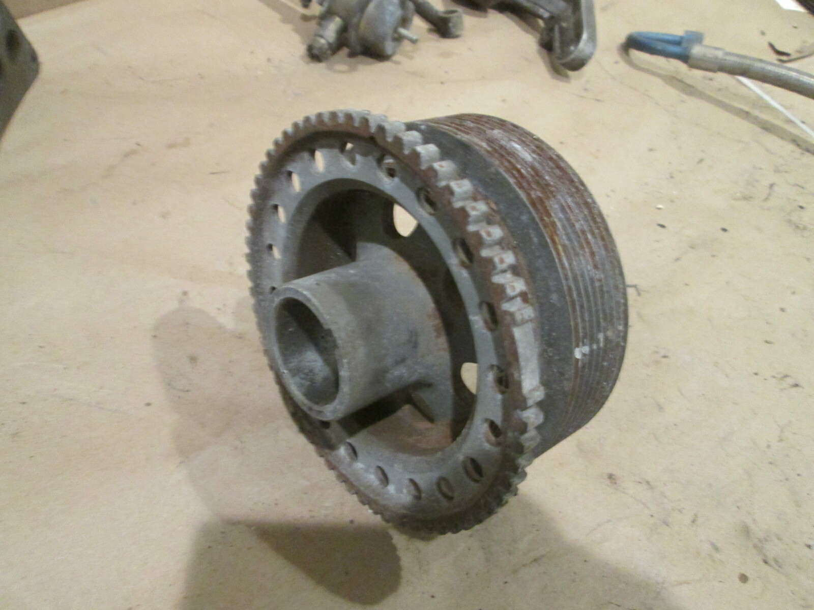 Ferrari  Mondial t - Front Engine Crankshaft Pulley  P/N 137321