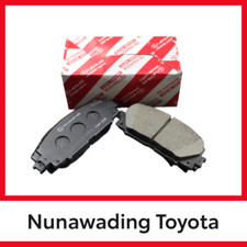 Genuine Toyota Front Brake Pads For Yaris Hatch & Sedan 2005 - 2015