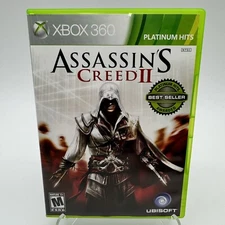 Assassin's Creed II 2 - Xbox 360 Platinum Hits - Complete CIB - Excellent Cond