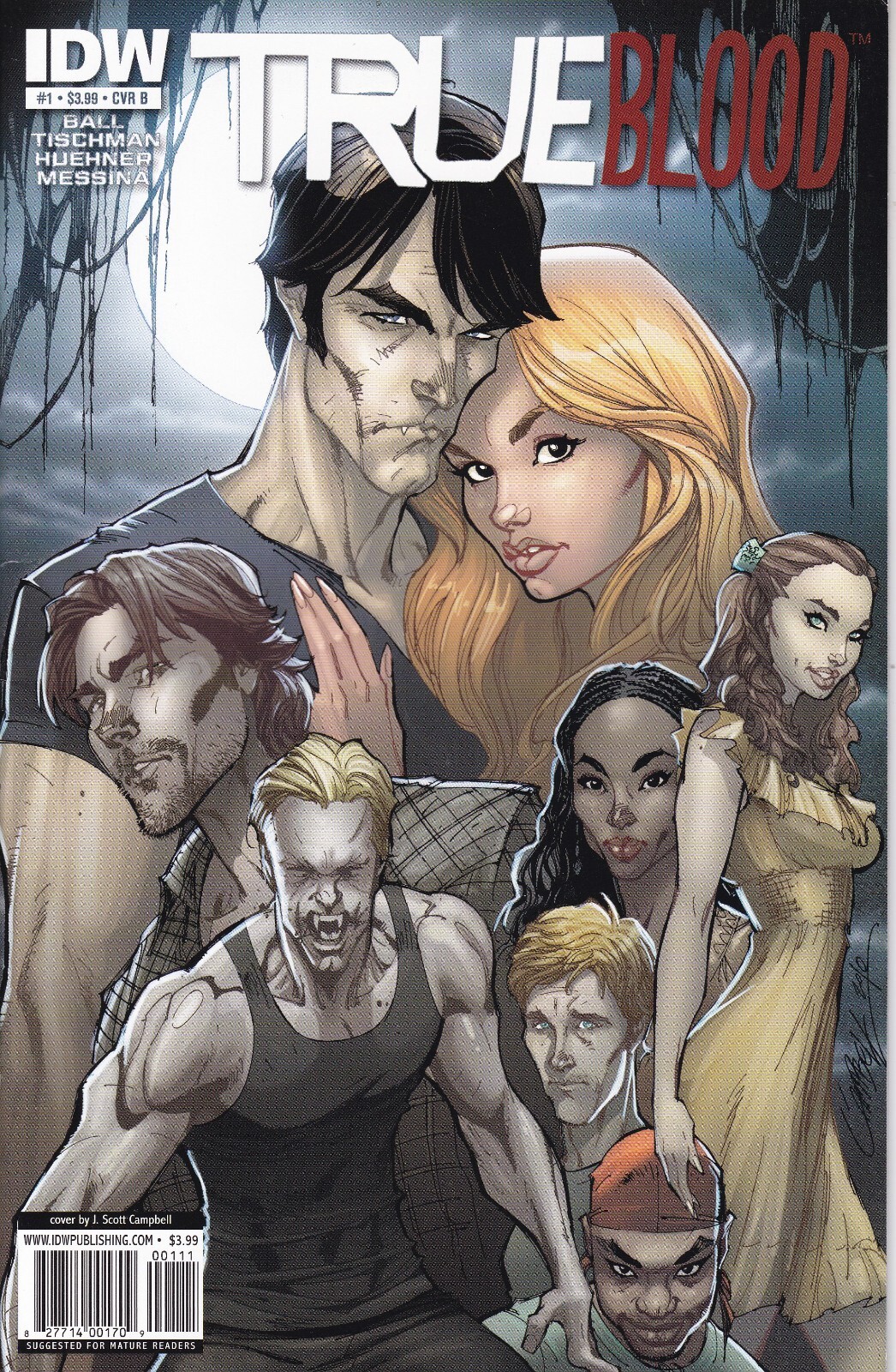 TRUE BLOOD (2012) #1 B - Back Issue