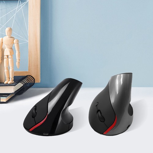 2.4G Vertical Wireless Mouse W/ USB Receiver 6 Buttons for PC Laptop Windows