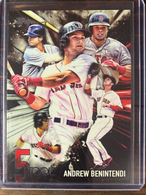 Andrew Benintendi Baseball Card #5T-49 Topps Rookie RC 5 Tool MLB