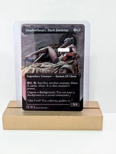 Shadowheart, Dark Justiciar Custom Foil Sticker on bulk MTG BG3 D&D Commander V3