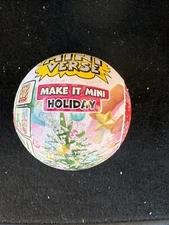 MGA Make It Mini Verse HOLIDAY Mystery Ball Christmas Sealed