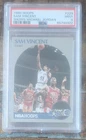 Sam Vincent 1990-91 NBA Hoops Shows Michael Jordan Basketball Card #223 PSA 9