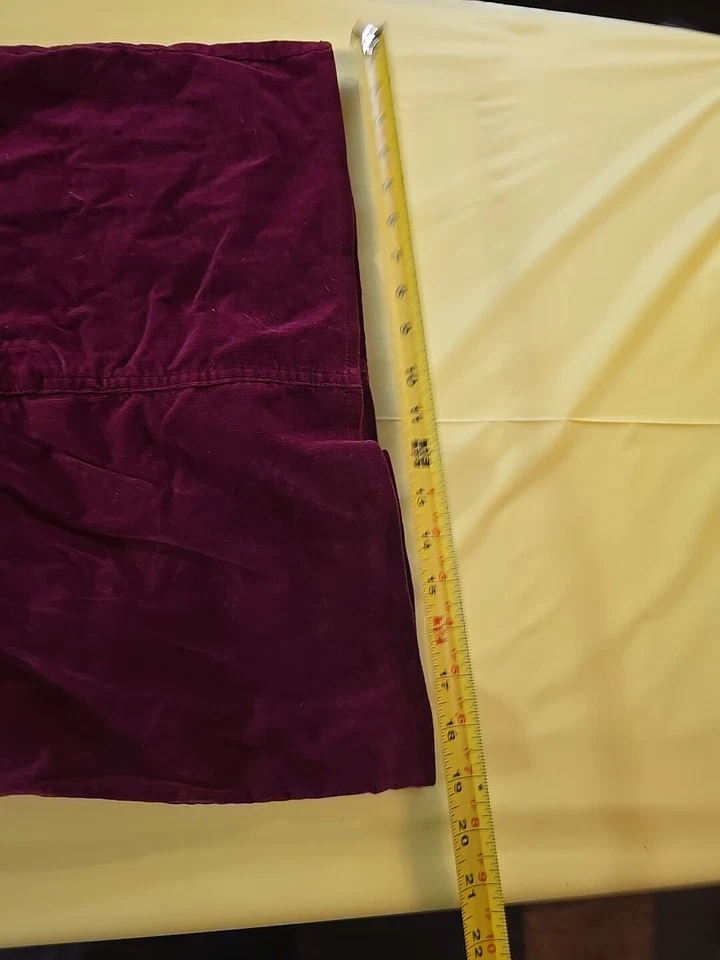 Pantalón corto de pana rojo oscuro Limited Too talla 18 para niñas Foto 2 de 4