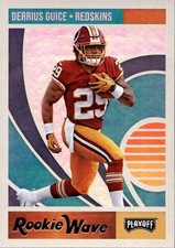 2018 Panini Playoff #14 Derrius Guice Rookie Wave