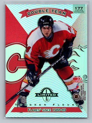 1997-98 Donruss Limited #177 Jarome Iginla / Theoren Fleury Limited Exposure