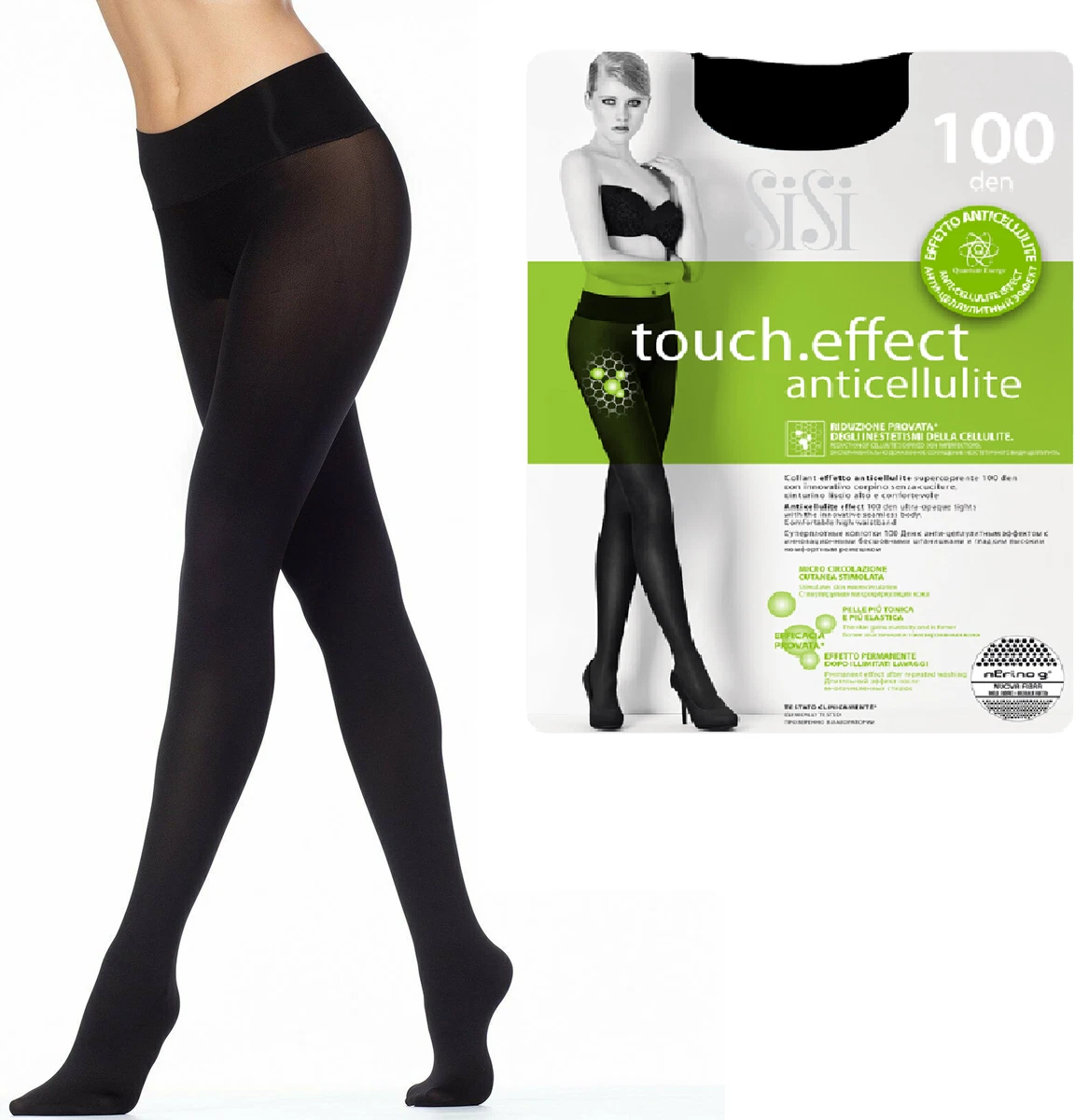 Sisi Strumpfhose Micofiber Abdeckung 100 H hle Cellulite Socke