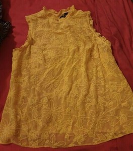 tesco yellow top