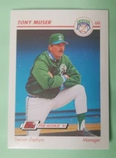 1991 Line Drive AAA #149 TONY MUSER Denver Zephyrs