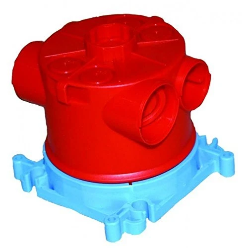 Betonwand Dose Unterputzdose Steckdose Schalter Schalung Beton mit Deckel Ø 60mm - Bild 1 von 3