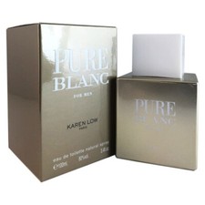 Karen Low Pure Blanc by Karen Low for Men Eau de Toilette Spray 3.3 oz