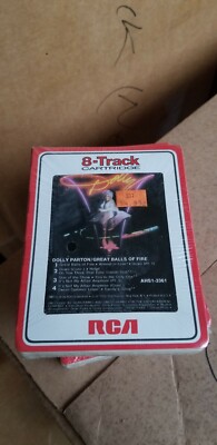 Dolly Parton - Great Balls Of Fire 8-Track NOS SEALED 1979 US Version AHS1-3361