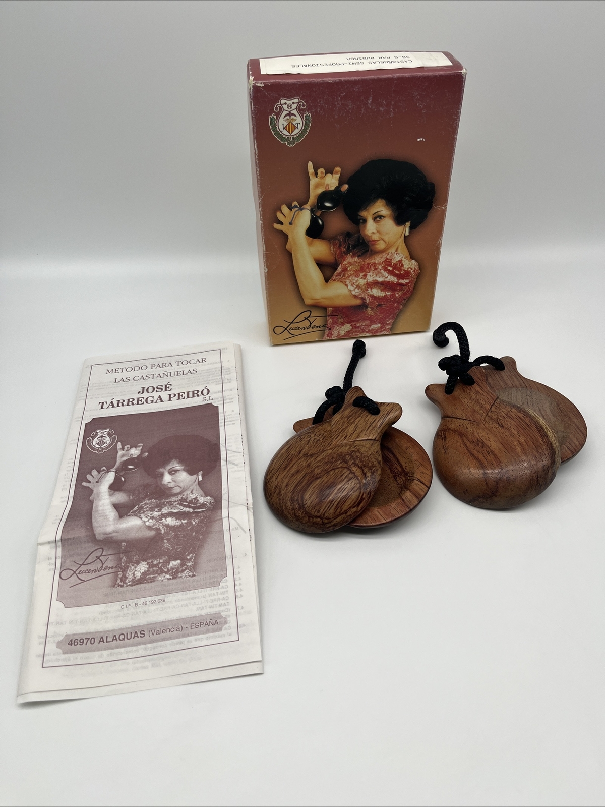 De colección. LUCENTENA CASTANUELAS Semiprofesionales Hecho en España