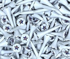 Golf Tees TRUESTRIKE 1 1/2" USA Stars and Stripes 1.5" Shortees