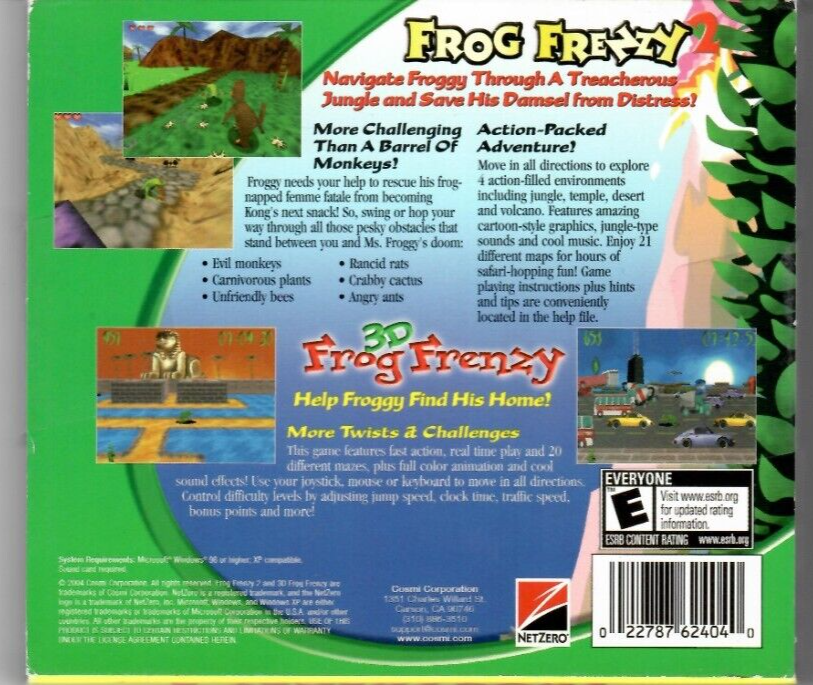 Frog Frenzy 2: Twin Pack (PC, 2003) | eBay