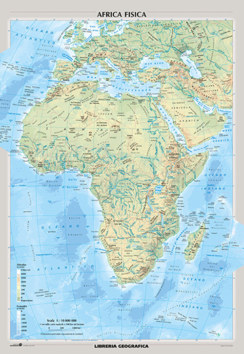 Africa fisica e politica - AA.VV.