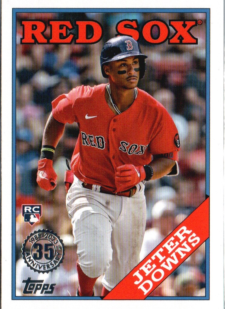 2023 Topps #T88-53 Jeter Downs 1988 Topps Baseball 35th Anniversary (Series One)