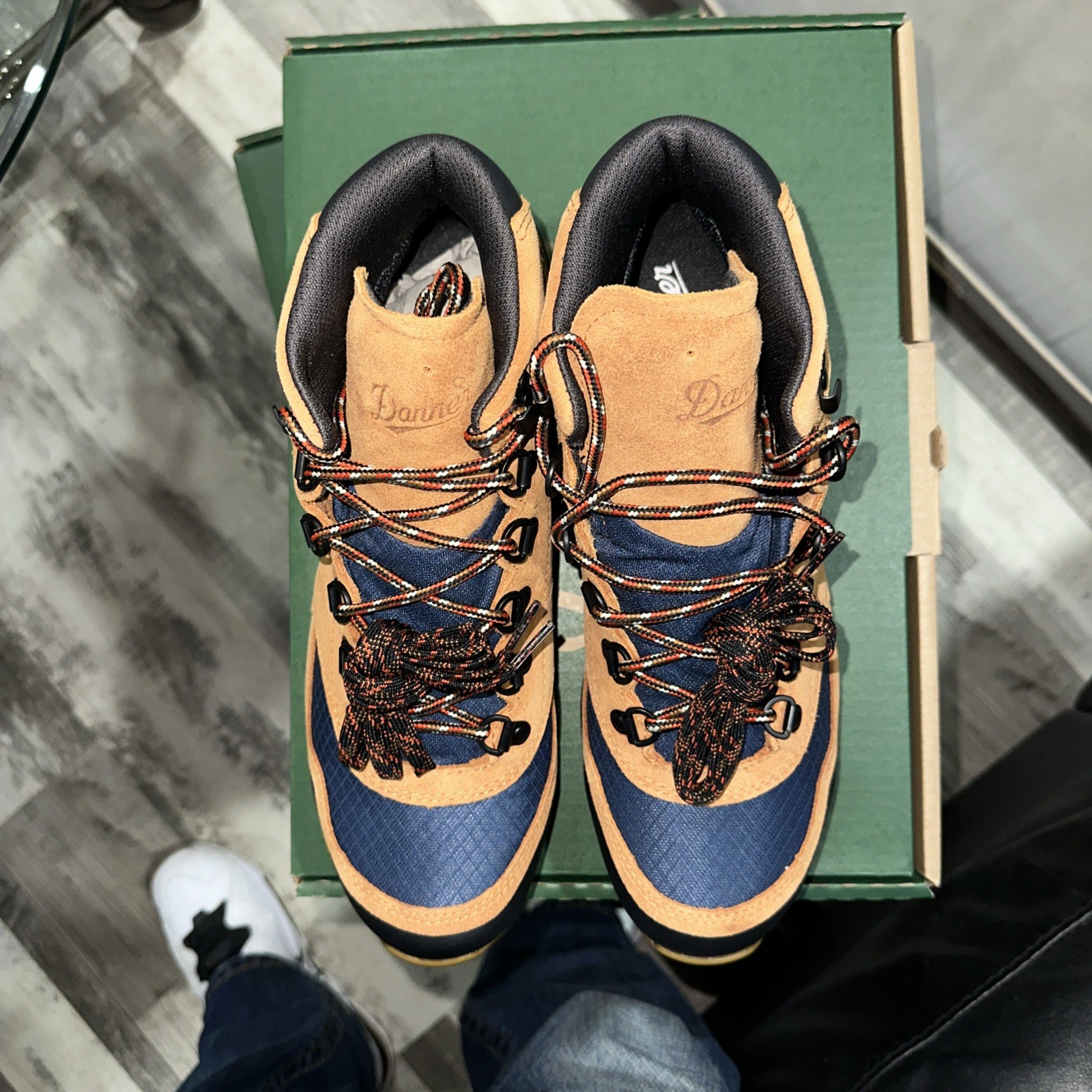 Danner Free Spirit Men's Brown/Navy Size 10.5 Hiking Boots New