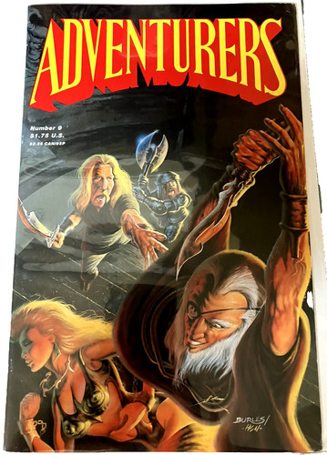 ADVENTURERS #9 (1987) ADVENTURE COMICS- PETER HSU COVER- VF/NM
